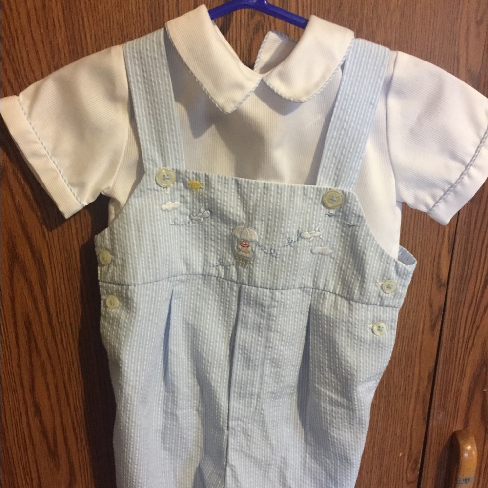 Carriage boutiques 2 piece baby outfit